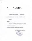 Liste des dirigeants sociaux
